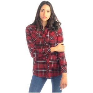 Pladra Everyday Flannel Red Plaid Shirt